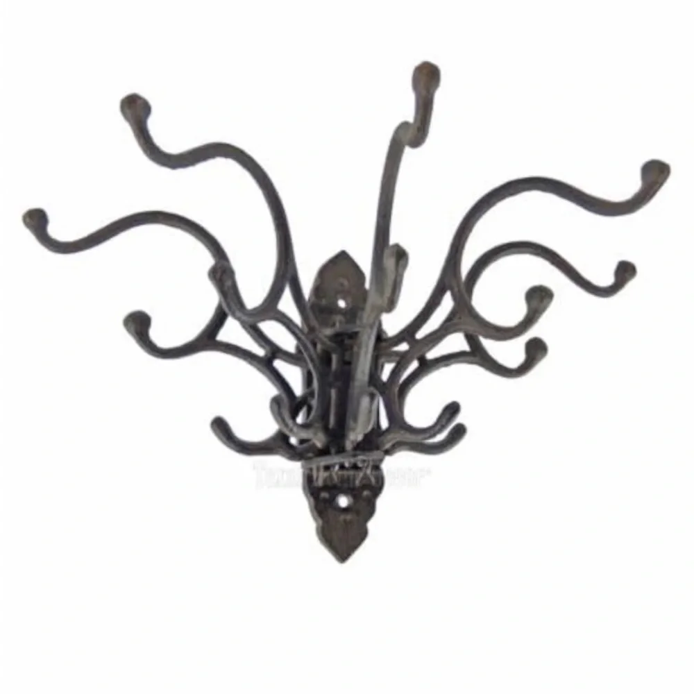 Anthropologie-style Large Swivel Cast Iron Wall Hook